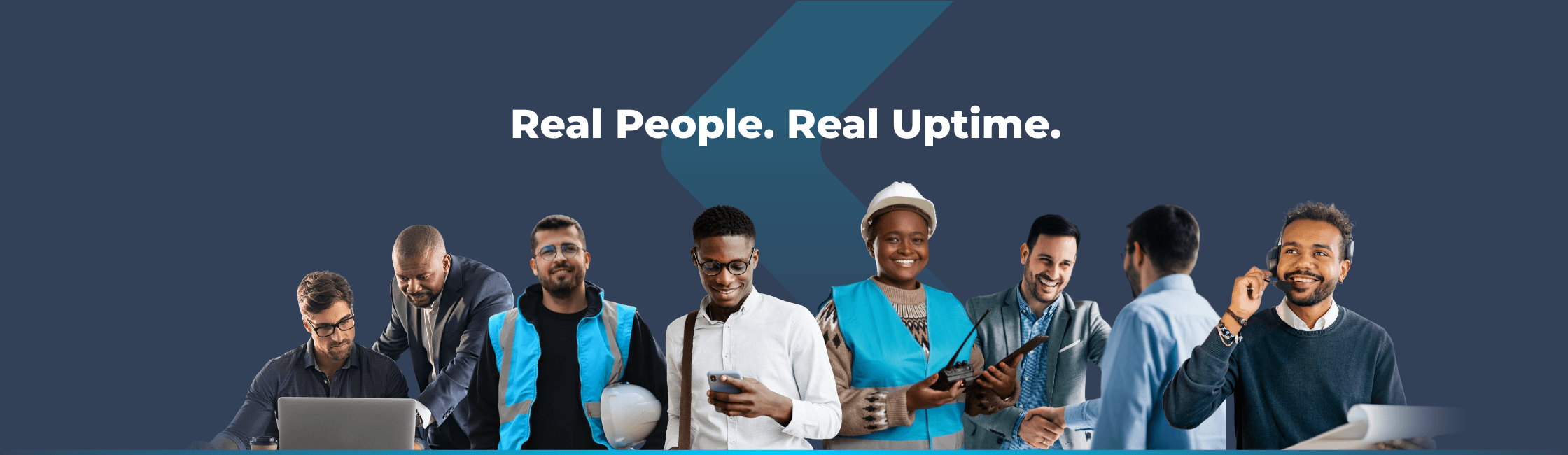 Real People. Real Uptime.