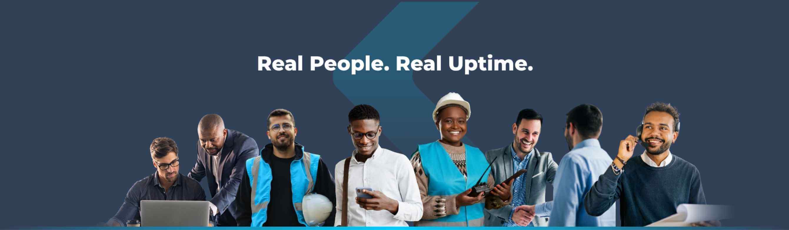Real People. Real Uptime.